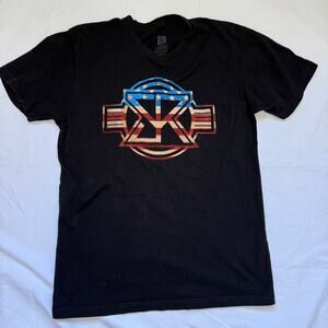 Seth Rollins SR Logo WWE T Shirt Size M EUC